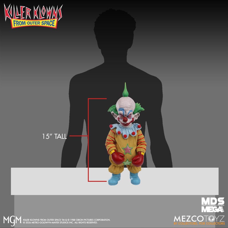 PRE-ORDER Mezco Toyz - MDS Mega Scale - Killer Klowns from Outer Space - Shorty