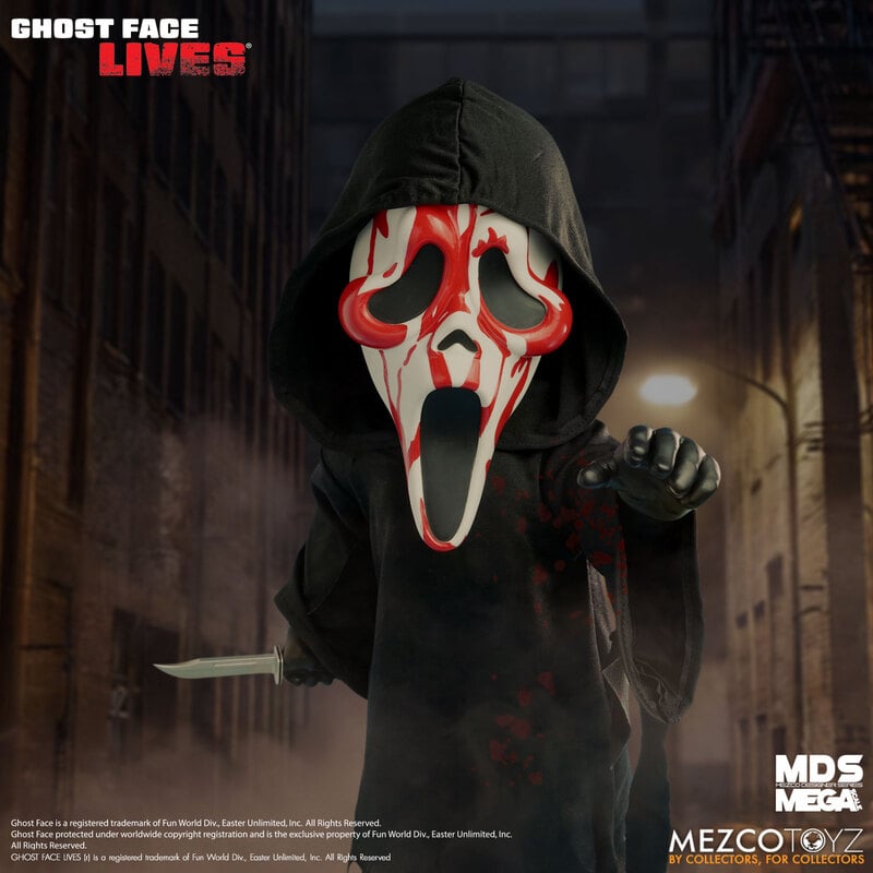 PRE-ORDER Mezco Toys - MDS Mega Scale - Scream - Bloody Ghostface