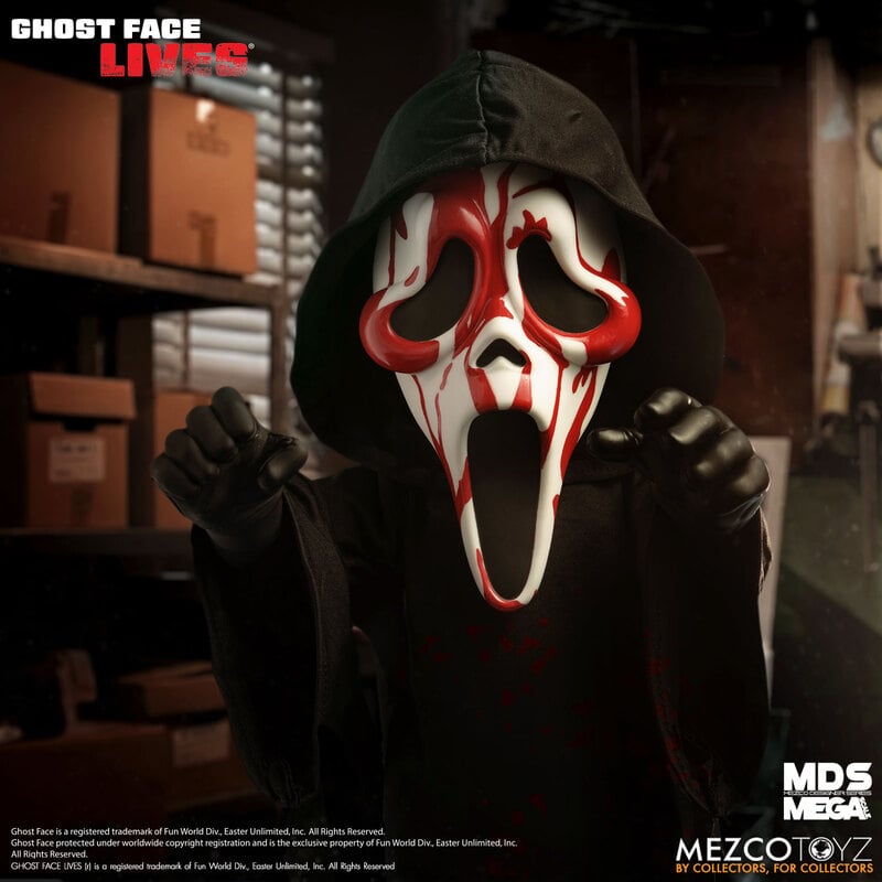 PRE-ORDER Mezco Toys - MDS Mega Scale - Scream - Bloody Ghostface
