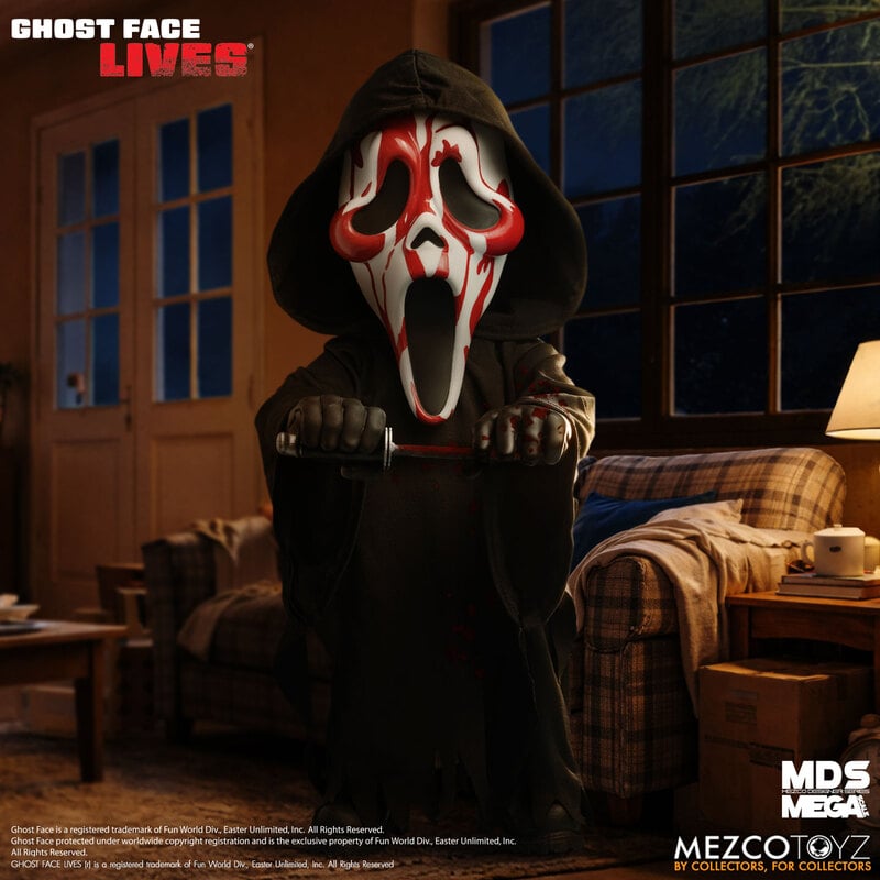 PRE-ORDER Mezco Toys - MDS Mega Scale - Scream - Bloody Ghostface