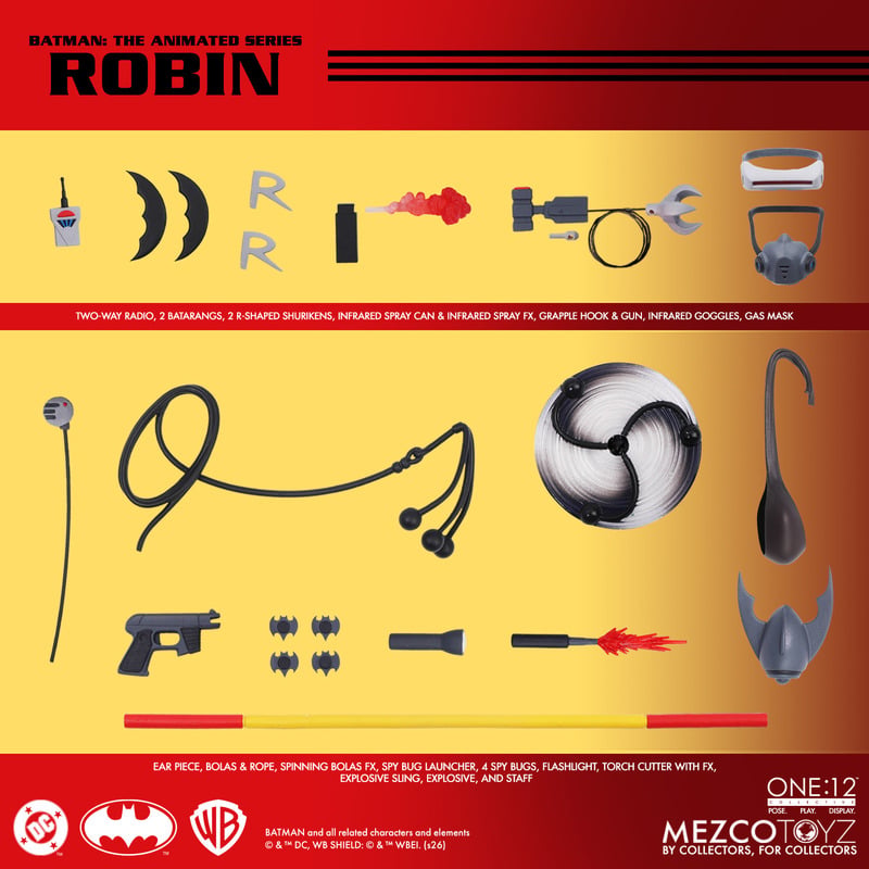 PRE-ORDER Mezco Toys - One:12 Collective - Batman: The Animated Series - Robin 1/12