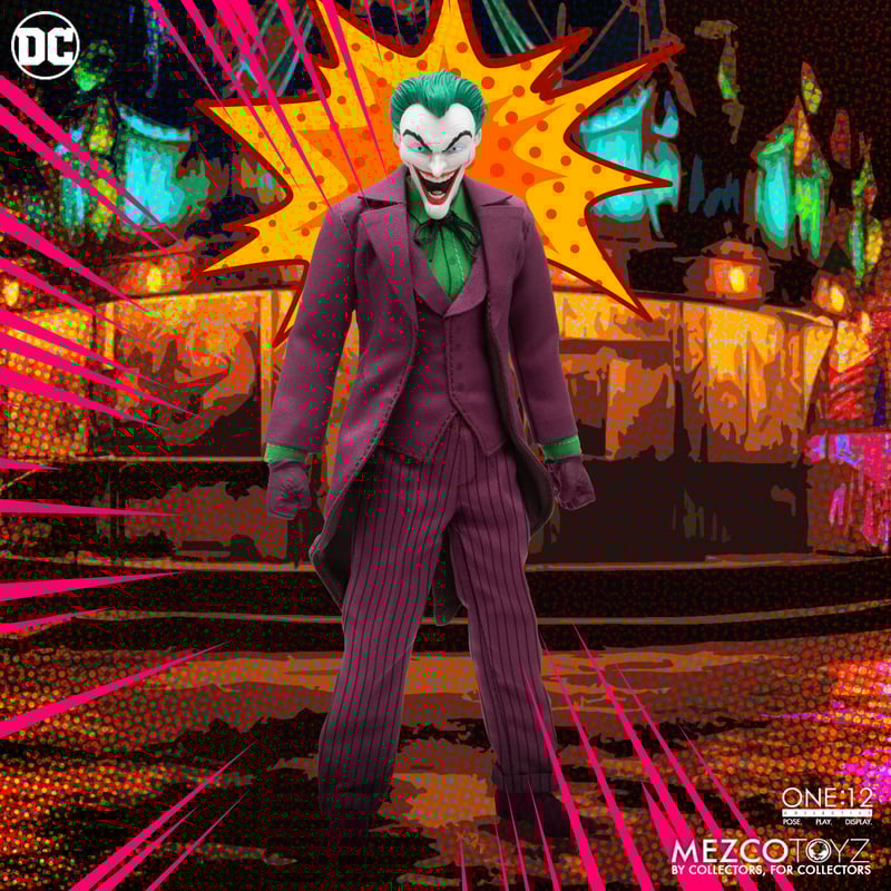 PRE-ORDER Mezco - One:12 Collective - DC Comics - The Joker: Golden Age Edition