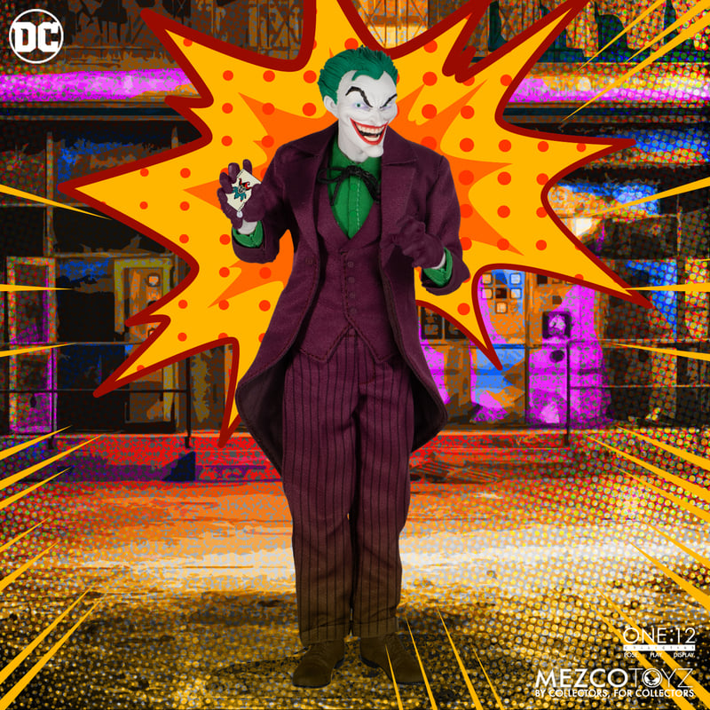 PRE-ORDER Mezco - One:12 Collective - DC Comics - The Joker: Golden Age Edition