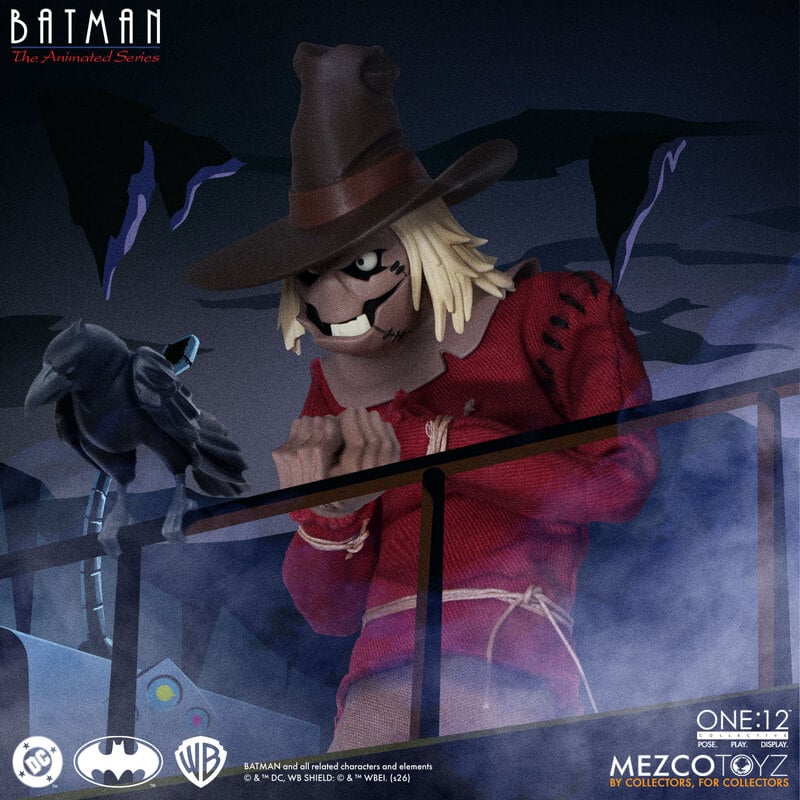 PRE-ORDER Mezco Toyz - One 12 Collective - Batman: The Animated Series - Scarecrow 1/12