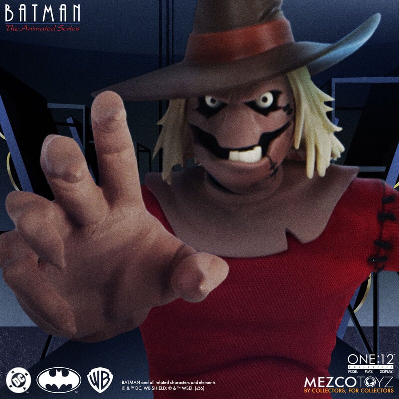 PRE-ORDER Mezco Toyz - One 12 Collective - Batman: The Animated Series - Scarecrow 1/12