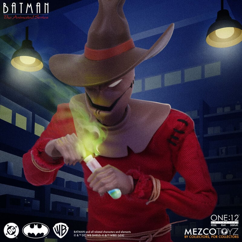 PRE-ORDER Mezco Toyz - One 12 Collective - Batman: The Animated Series - Scarecrow 1/12
