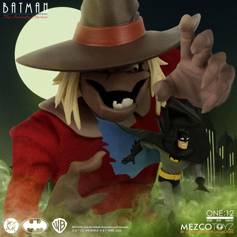 PRE-ORDER Mezco Toyz - One 12 Collective - Batman: The Animated Series - Scarecrow 1/12