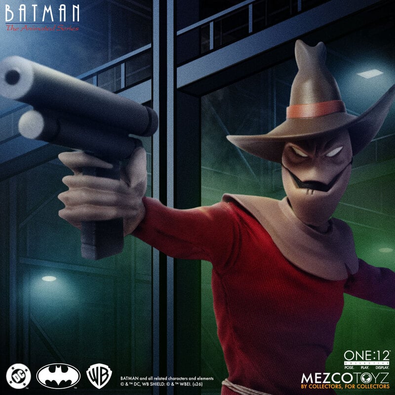 PRE-ORDER Mezco Toyz - One 12 Collective - Batman: The Animated Series - Scarecrow 1/12