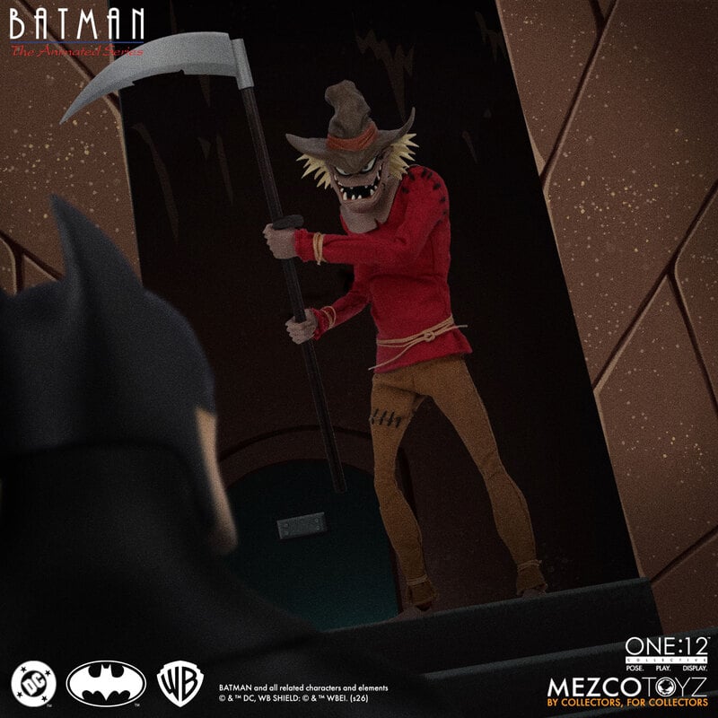 PRE-ORDER Mezco Toyz - One 12 Collective - Batman: The Animated Series - Scarecrow 1/12