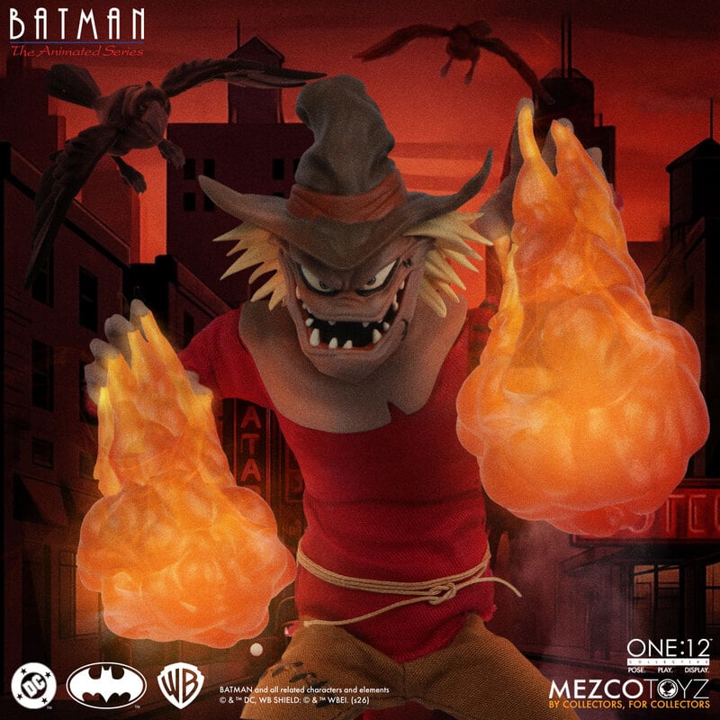 PRE-ORDER Mezco Toyz - One 12 Collective - Batman: The Animated Series - Scarecrow 1/12