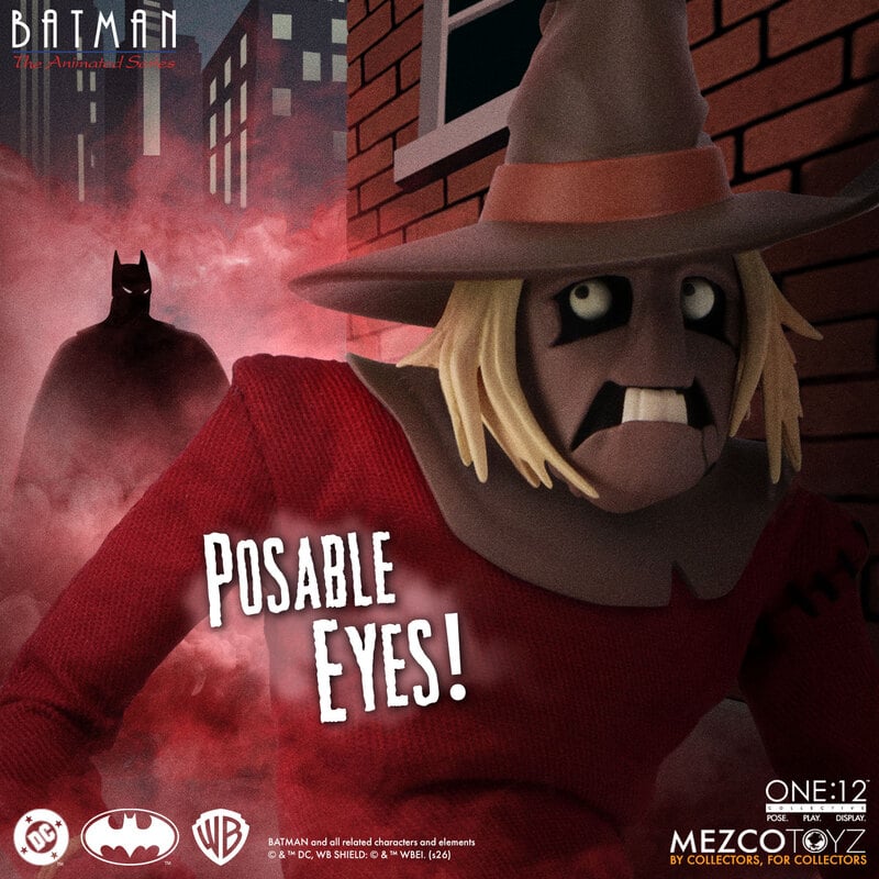 PRE-ORDER Mezco Toyz - One 12 Collective - Batman: The Animated Series - Scarecrow 1/12
