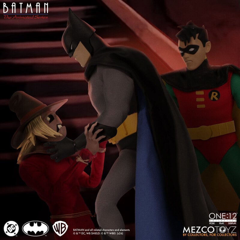 PRE-ORDER Mezco Toyz - One 12 Collective - Batman: The Animated Series - Scarecrow 1/12