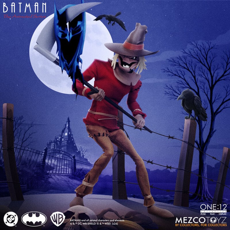 PRE-ORDER Mezco Toyz - One 12 Collective - Batman: The Animated Series - Scarecrow 1/12
