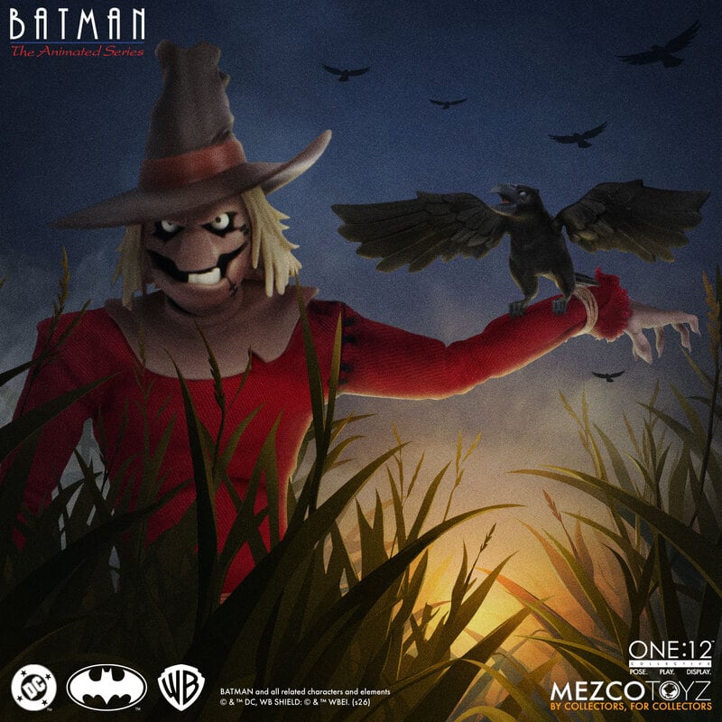 PRE-ORDER Mezco Toyz - One 12 Collective - Batman: The Animated Series - Scarecrow 1/12