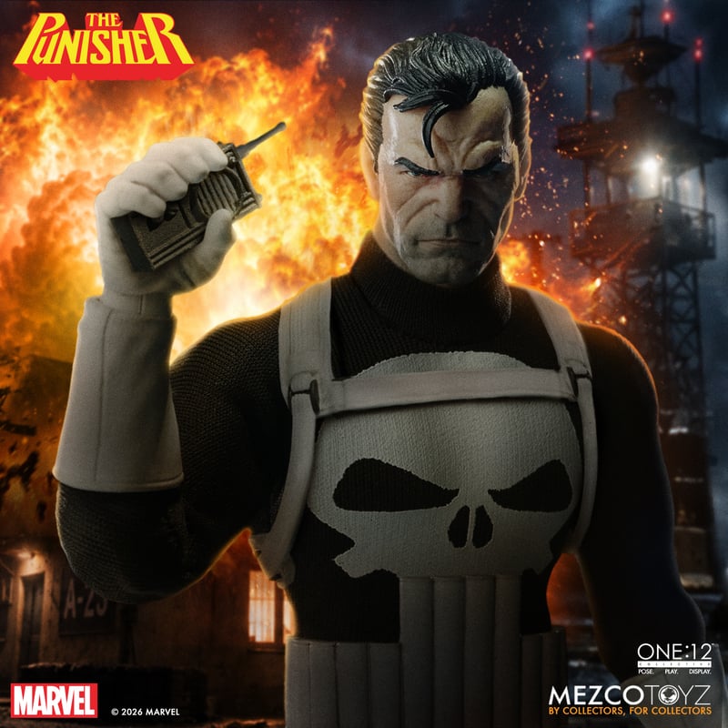 PRE-ORDER Mezco Toyz - One:12 Collective - The Punisher - Punisher 1/12
