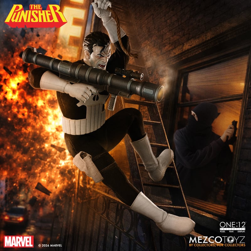 PRE-ORDER Mezco Toyz - One:12 Collective - The Punisher - Punisher 1/12