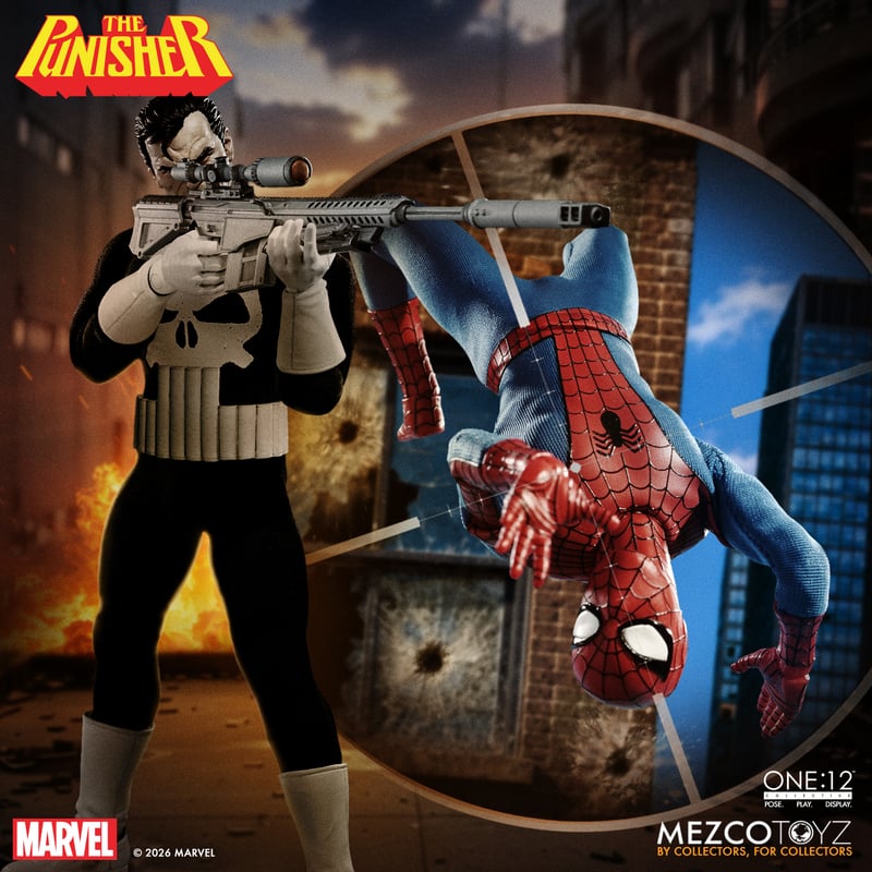 PRE-ORDER Mezco Toyz - One:12 Collective - The Punisher - Punisher 1/12