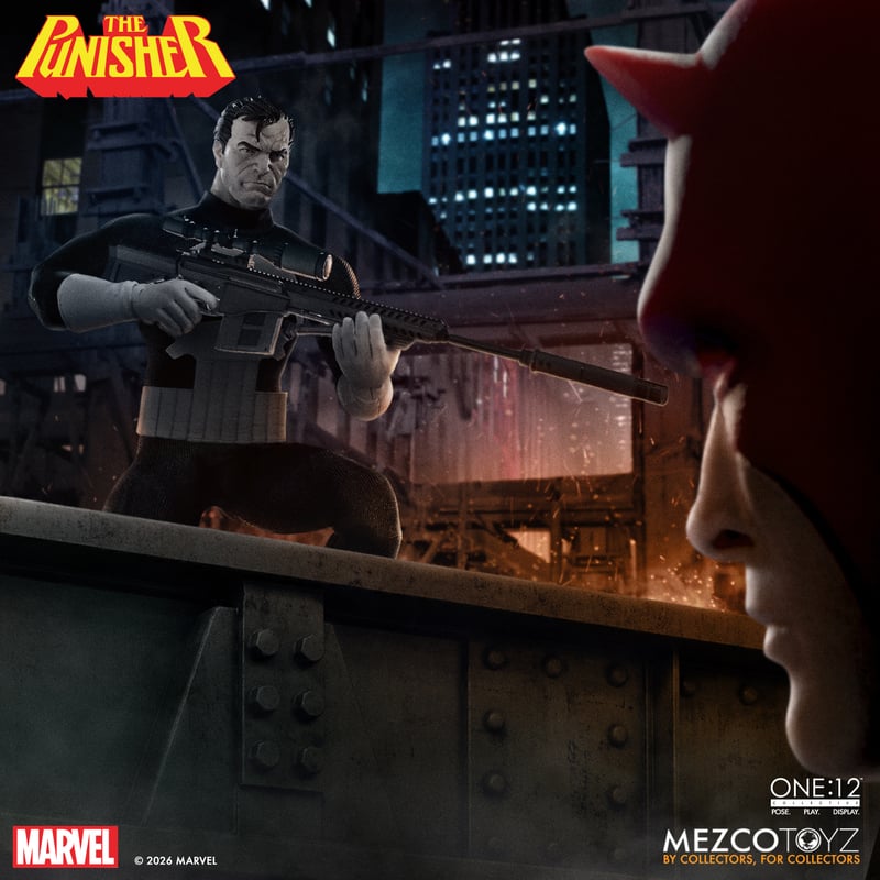 PRE-ORDER Mezco Toyz - One:12 Collective - The Punisher - Punisher 1/12