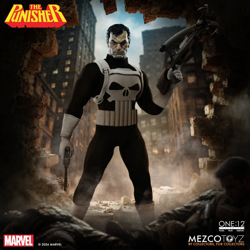 PRE-ORDER Mezco Toyz - One:12 Collective - The Punisher - Punisher 1/12