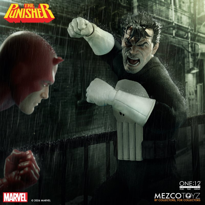 PRE-ORDER Mezco Toyz - One:12 Collective - The Punisher - Punisher 1/12