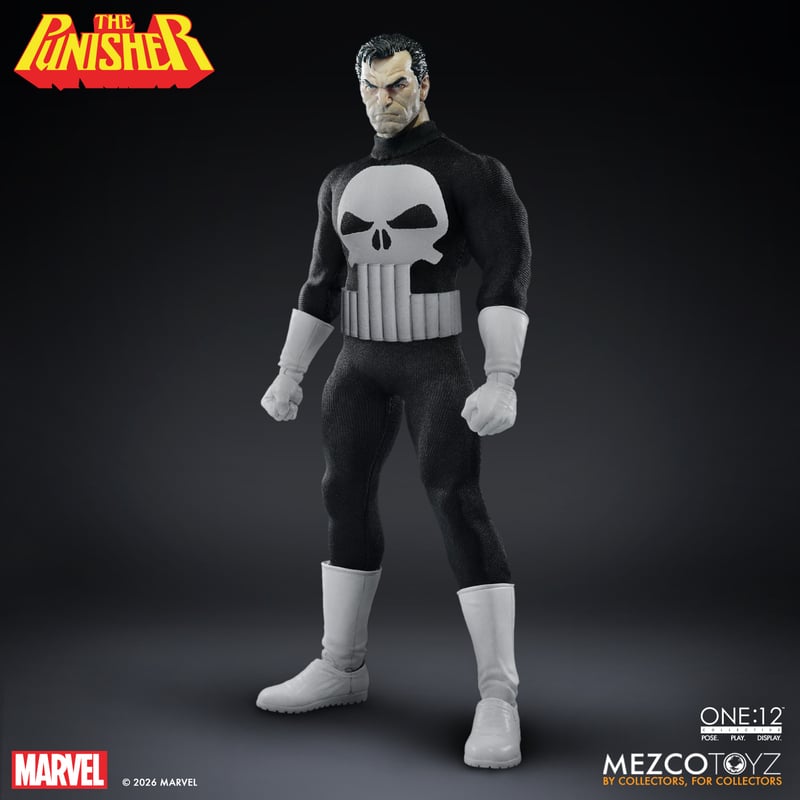 PRE-ORDER Mezco Toyz - One:12 Collective - The Punisher - Punisher 1/12