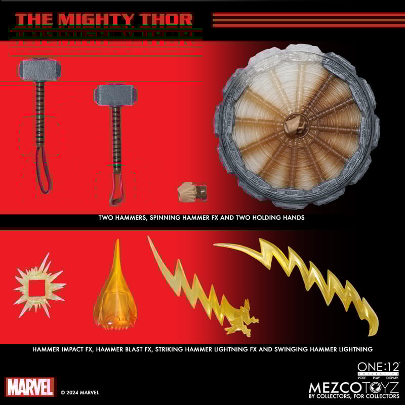 PRE-ORDER Mezco - One:12 Collective - Marvel Comics - The Mighty Thor