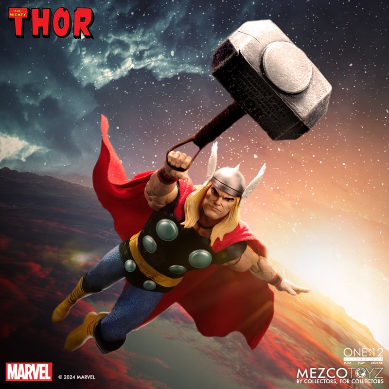 PRE-ORDER Mezco Toyz - One:12 Collective - The Mighty Thor - Thor 1/12 [JAN 2027]