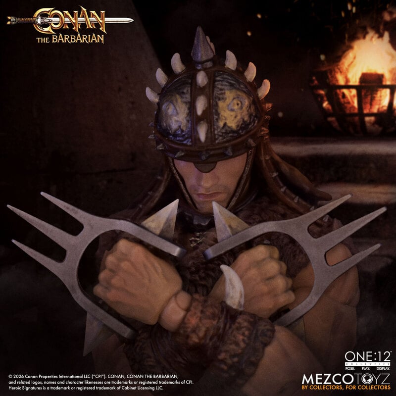 PRE-ORDER Mezco Toyz - One:12 Collective - Conan The Barbarian 1982 - Conan: Pit Fighter Edition 1/12
