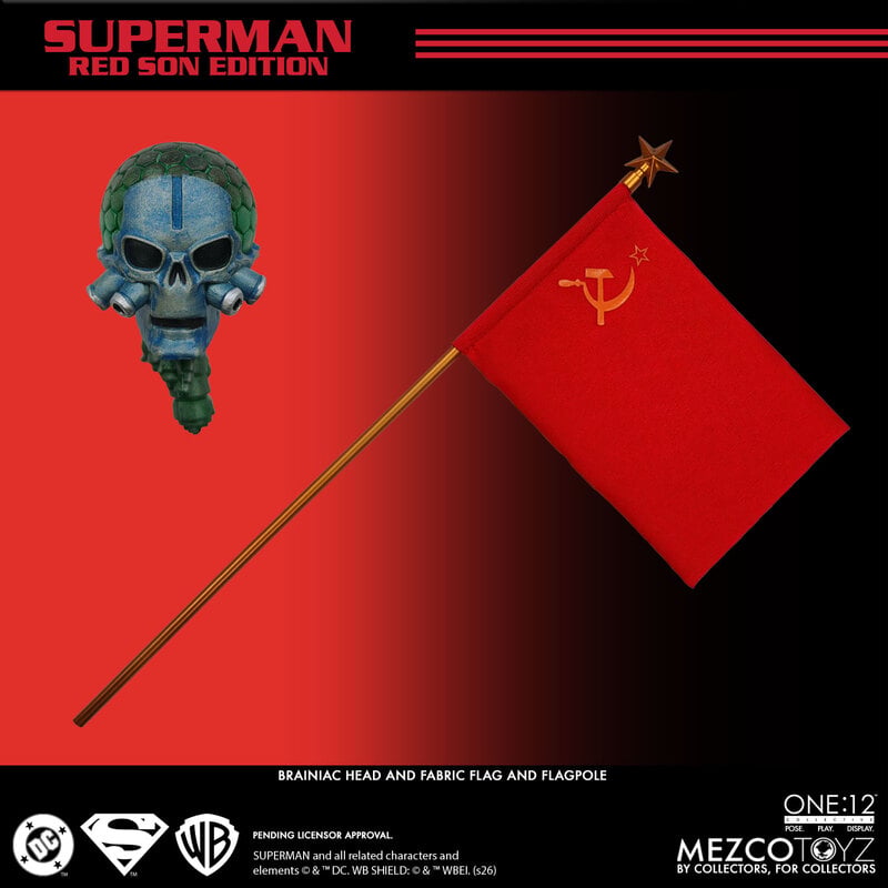 PRE-ORDER Mezco Toyz - One 12 Collective - Superman: Red Son - Superman: Red Son Edition 1/12