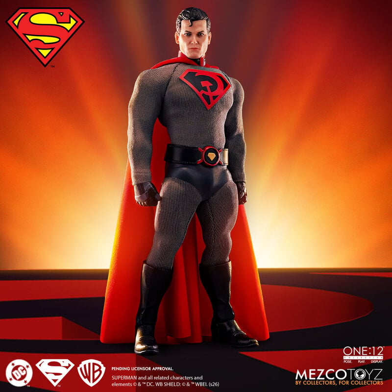 PRE-ORDER Mezco Toyz - One 12 Collective - Superman: Red Son - Superman: Red Son Edition 1/12