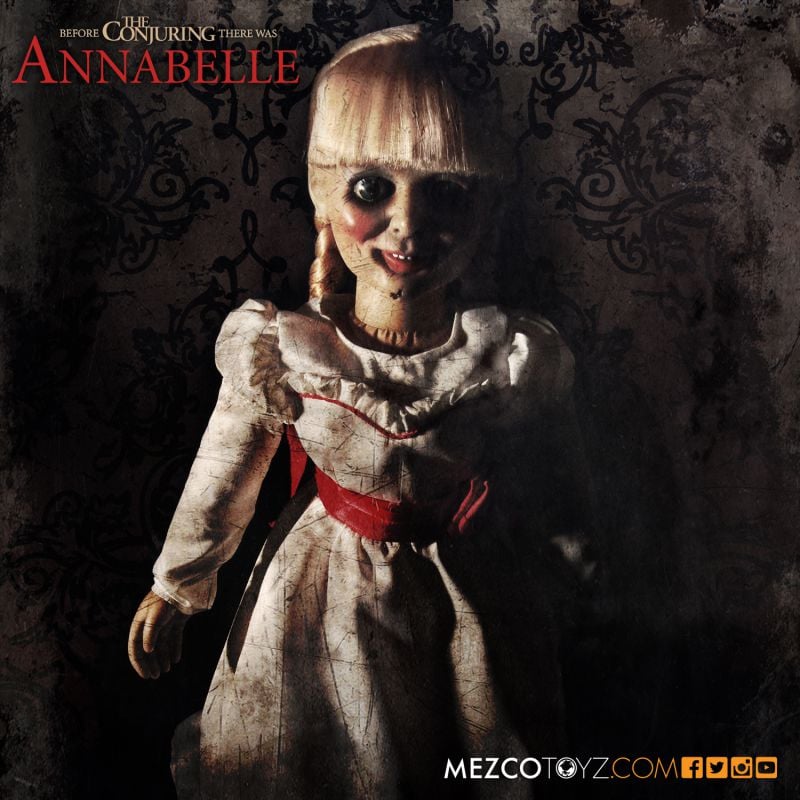 PRE-ORDER Mezco Toyz - The Conjuring Prop Replica - Annabelle [December 2026]