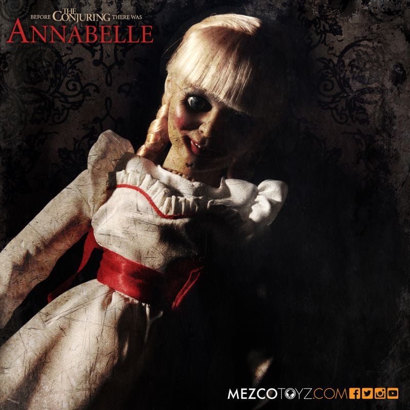 PRE-ORDER Mezco Toyz - The Conjuring Prop Replica - Annabelle [December 2026]