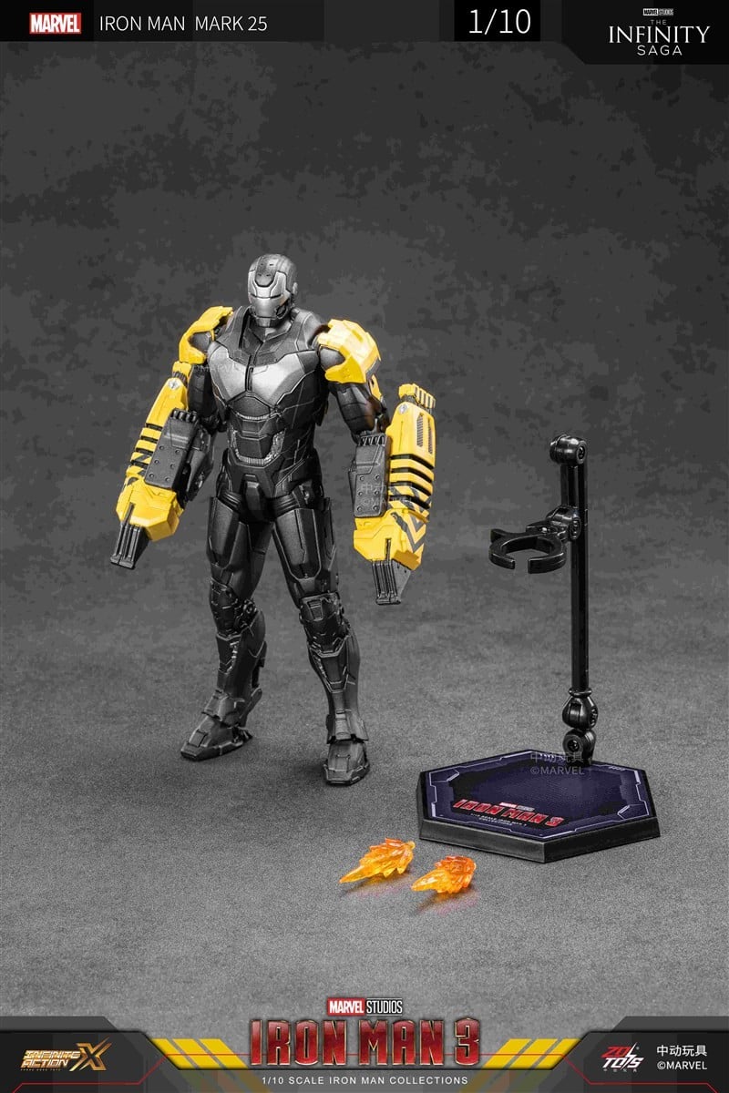 SPECIAL ORDER ZD Toys - 7 Inch X Series - Iron Man 3 - Iron Man MK25 1/10 [JP]