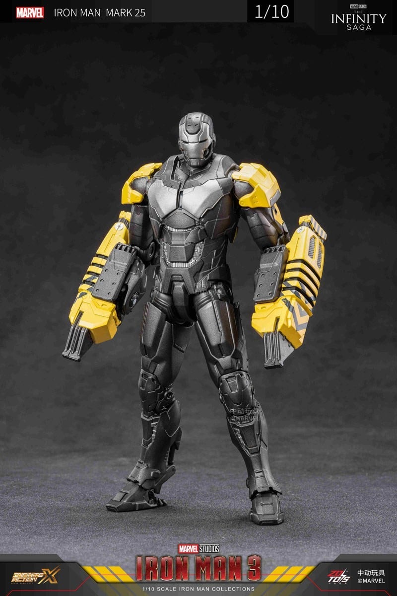 SPECIAL ORDER ZD Toys - 7 Inch X Series - Iron Man 3 - Iron Man MK25 1/10 [JP]