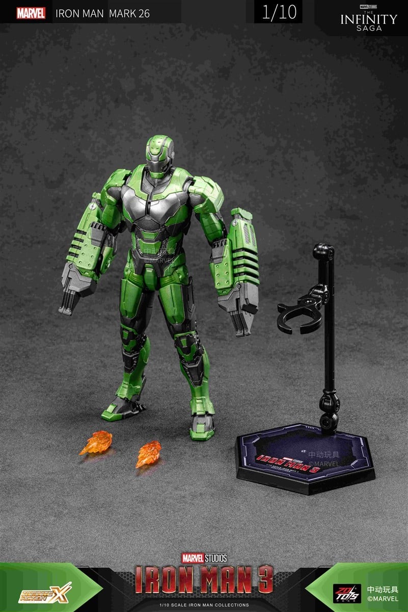 SPECIAL ORDER ZD Toys - 7 Inch X Series - Iron Man 3 - Iron Man MK26 1/10 [JP]