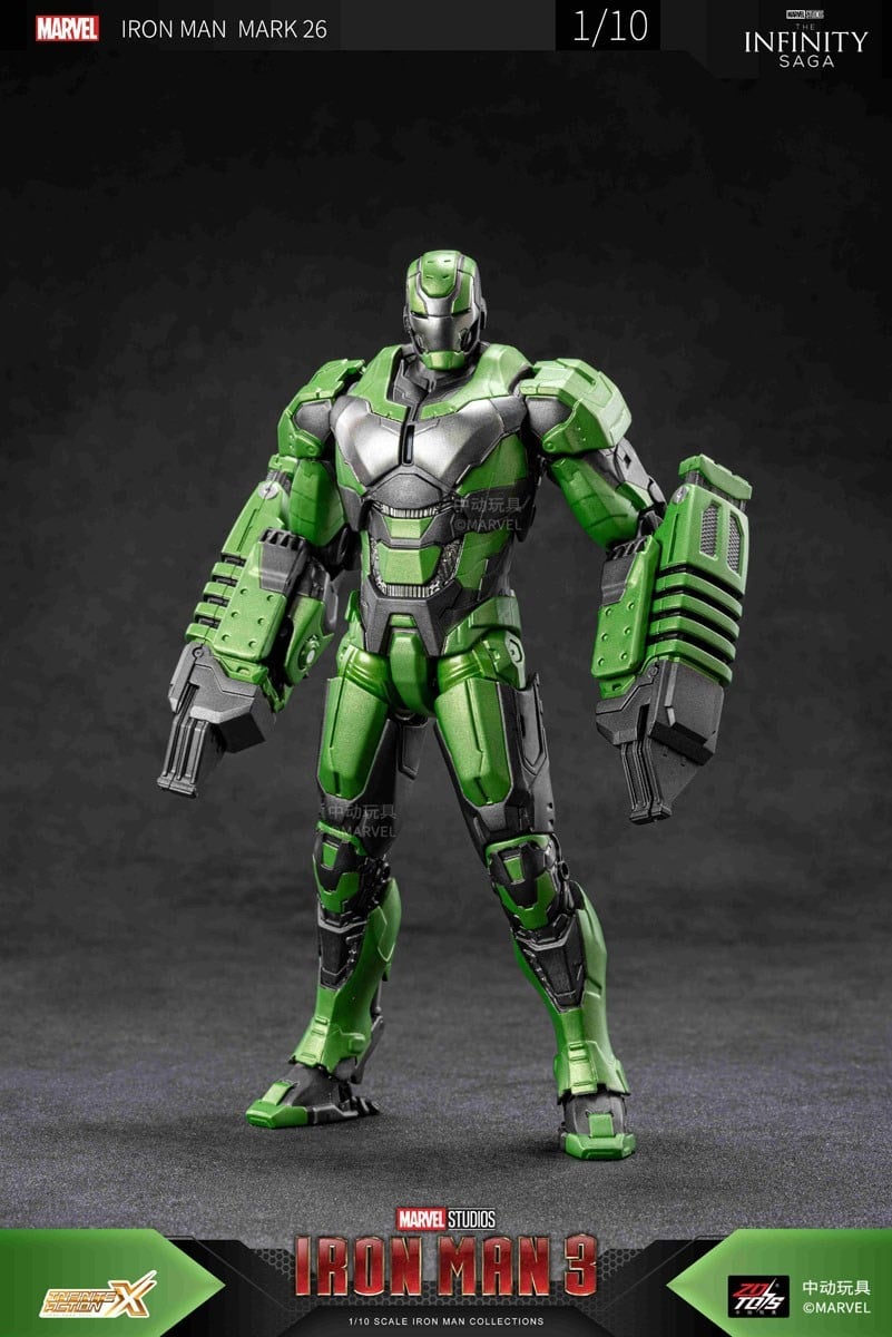 SPECIAL ORDER ZD Toys - 7 Inch X Series - Iron Man 3 - Iron Man MK26 1/10 [JP]