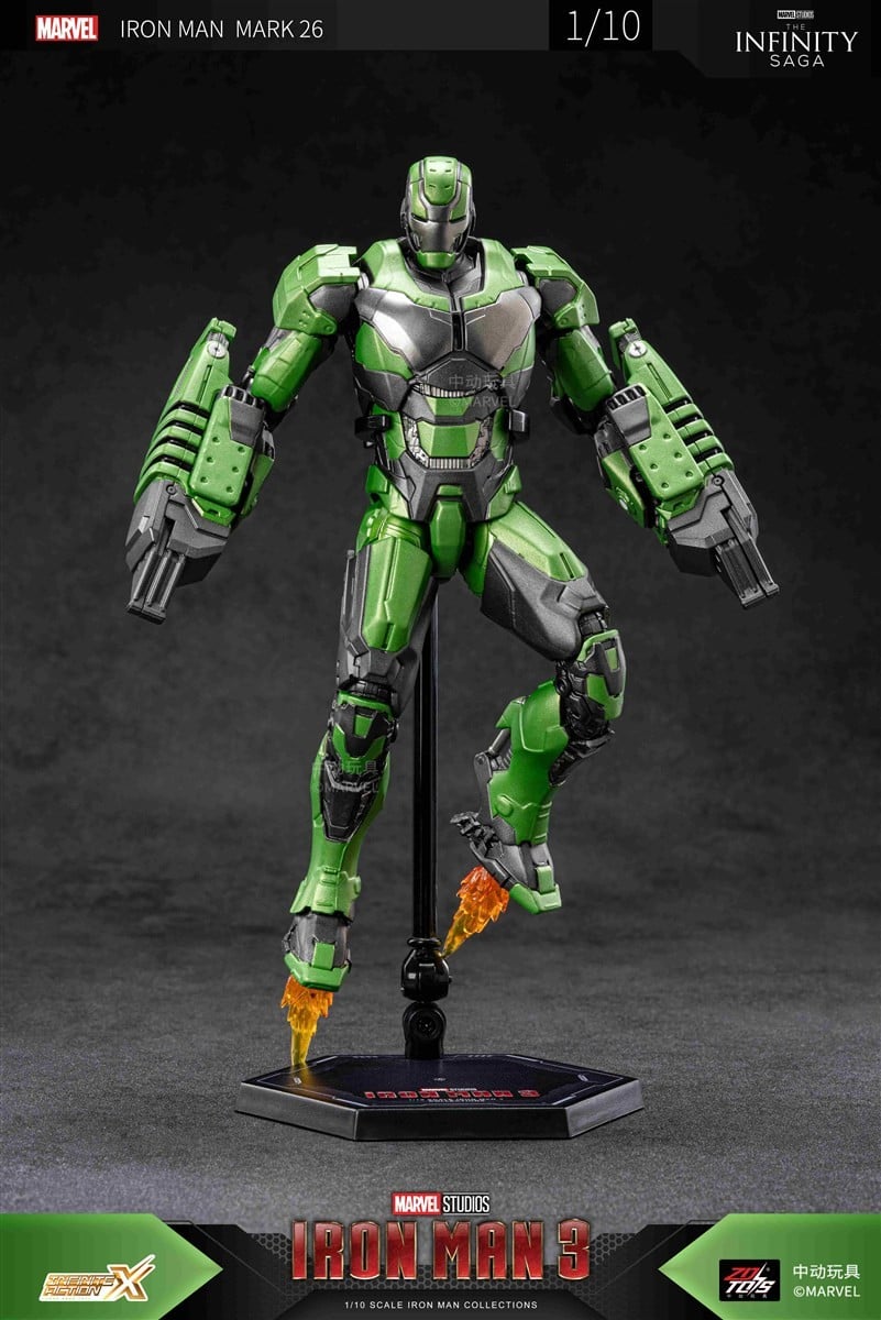 SPECIAL ORDER ZD Toys - 7 Inch X Series - Iron Man 3 - Iron Man MK26 1/10 [JP]