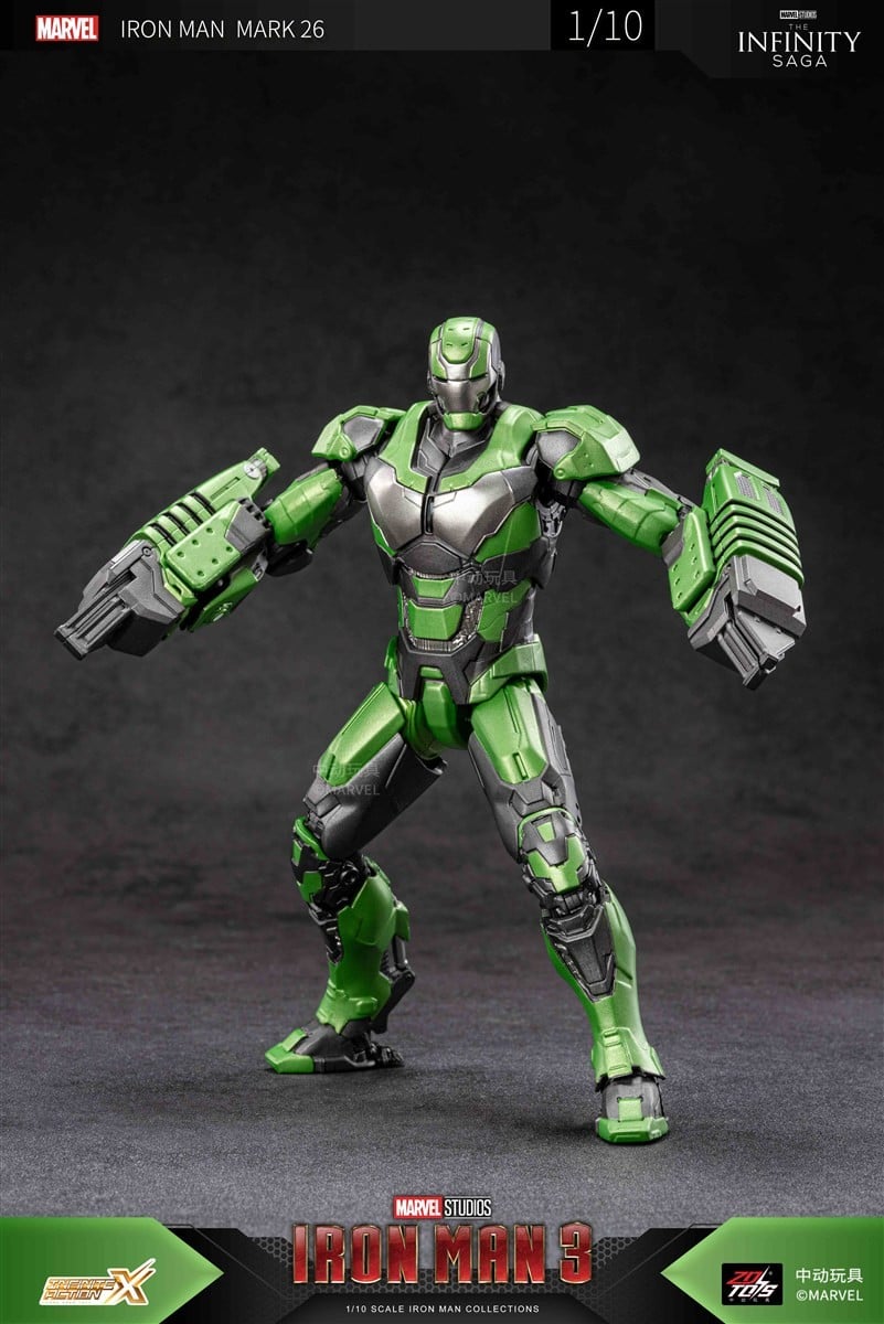 SPECIAL ORDER ZD Toys - 7 Inch X Series - Iron Man 3 - Iron Man MK26 1/10 [JP]