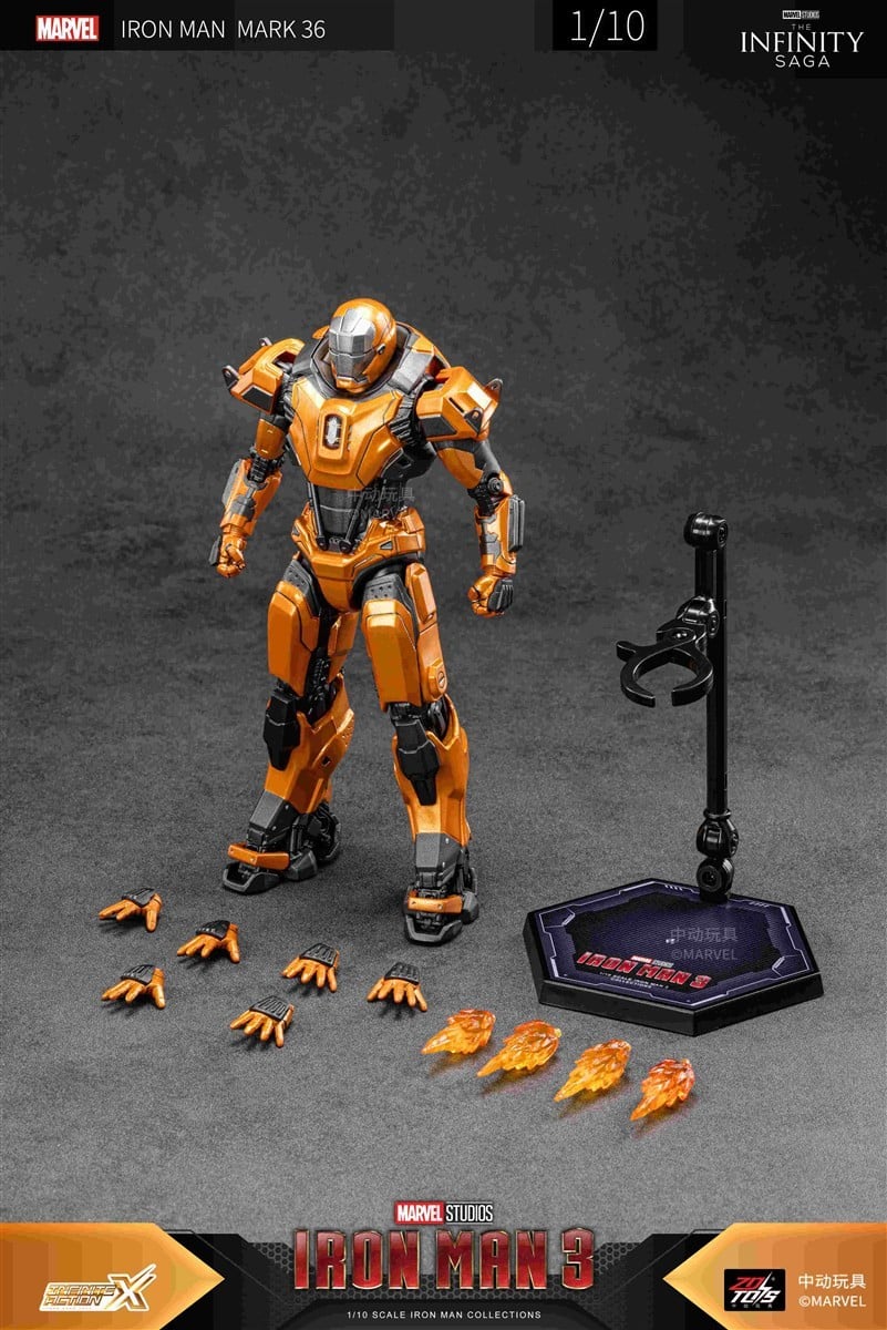 SPECIAL ORDER ZD Toys - 7 Inch X Series - Iron Man 3 - Iron Man MK36 1/10 [JP]