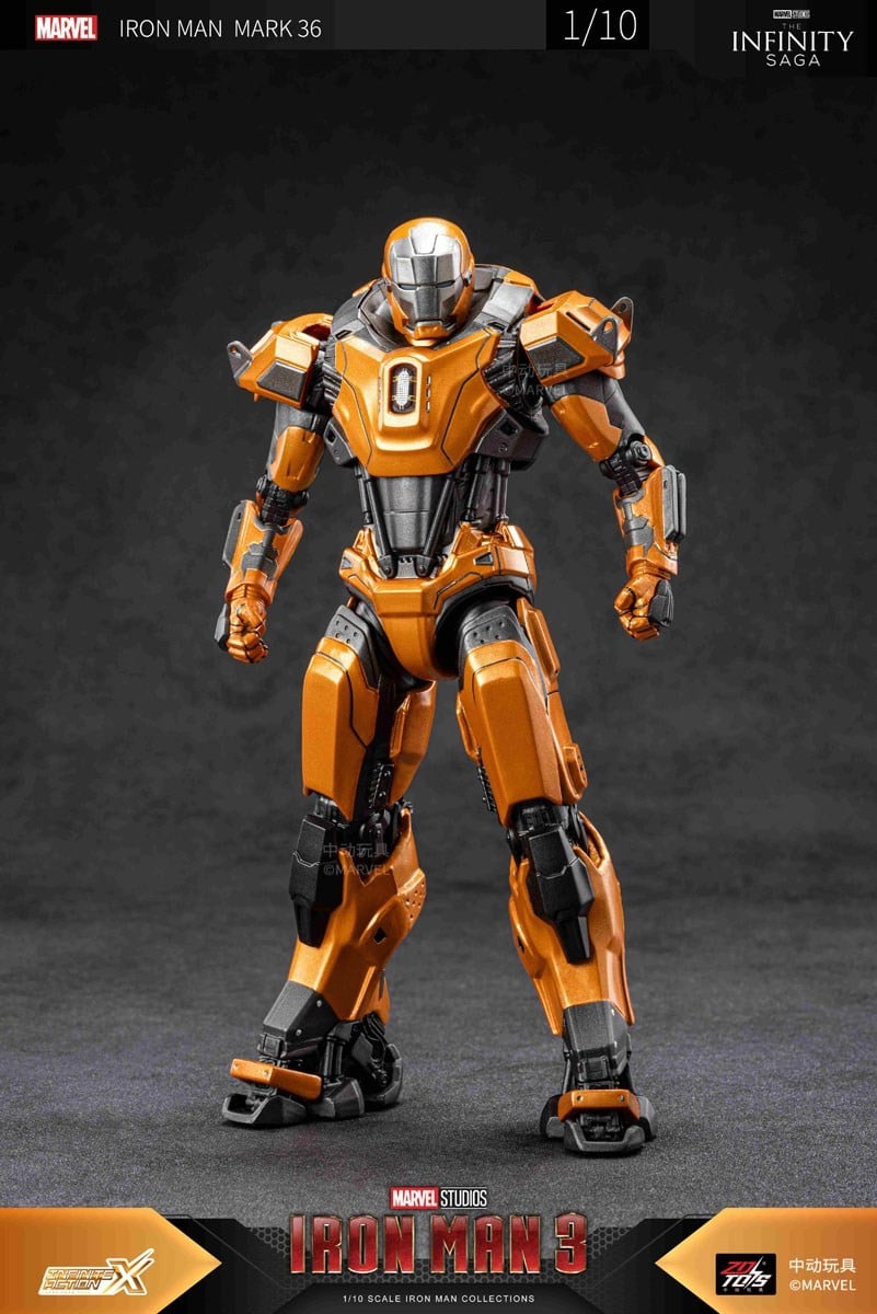 SPECIAL ORDER ZD Toys - 7 Inch X Series - Iron Man 3 - Iron Man MK36 1/10 [JP]