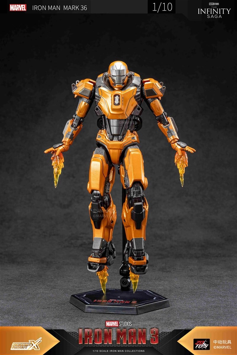 SPECIAL ORDER ZD Toys - 7 Inch X Series - Iron Man 3 - Iron Man MK36 1/10 [JP]
