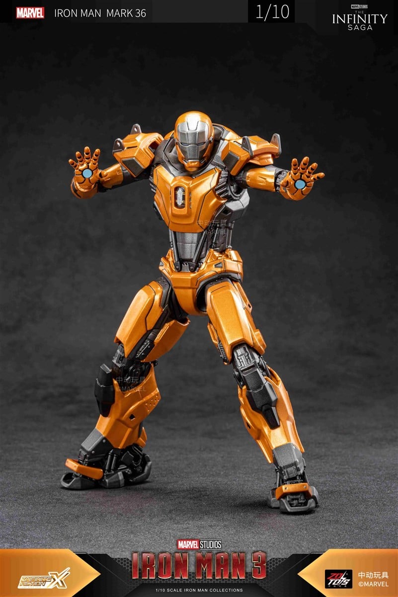SPECIAL ORDER ZD Toys - 7 Inch X Series - Iron Man 3 - Iron Man MK36 1/10 [JP]