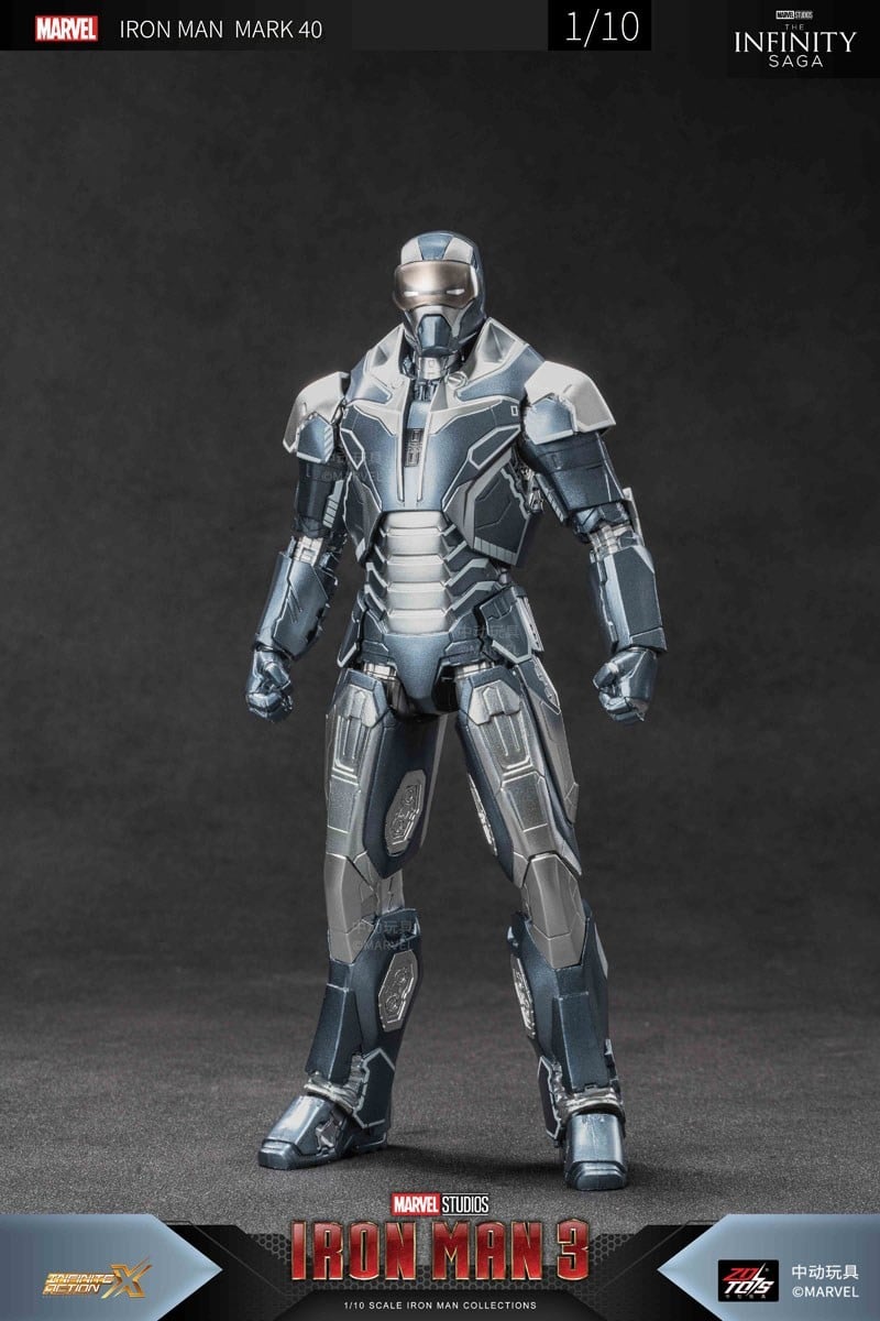 SPECIAL ORDER ZD Toys - 7 Inch X Series - Iron Man 3 - Iron Man MK40 1/10 [JP]