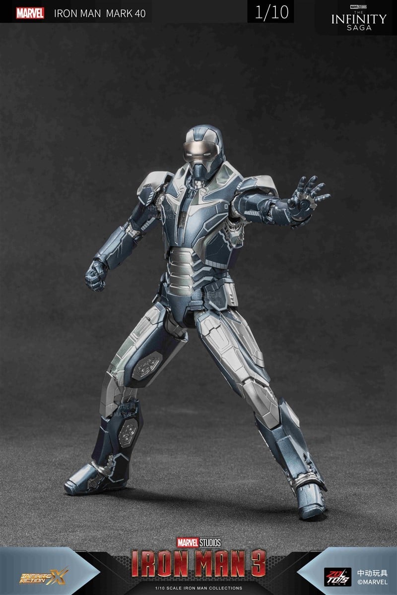 SPECIAL ORDER ZD Toys - 7 Inch X Series - Iron Man 3 - Iron Man MK40 1/10 [JP]