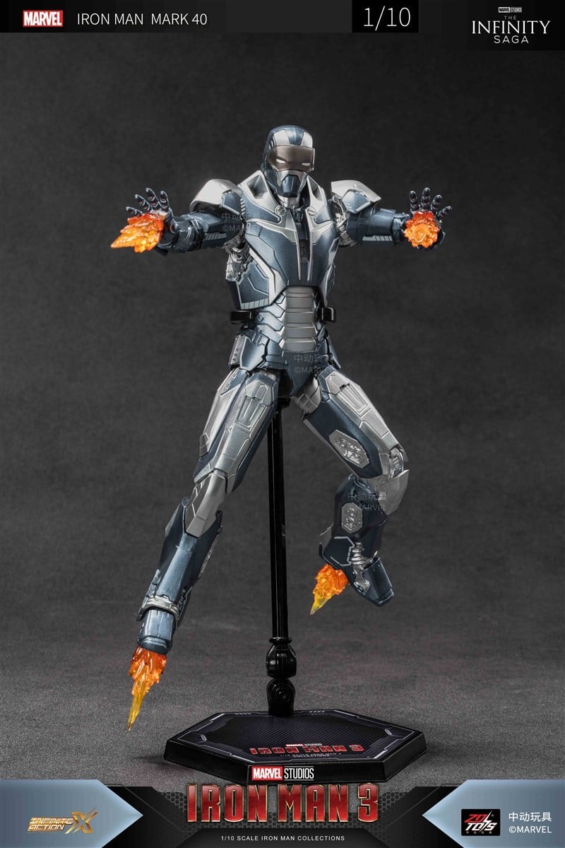 SPECIAL ORDER ZD Toys - 7 Inch X Series - Iron Man 3 - Iron Man MK40 1/10 [JP]