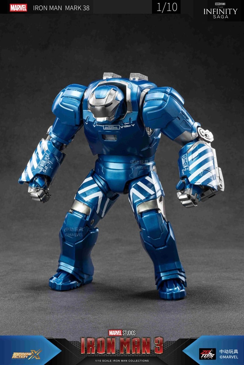 SPECIAL ORDER ZD Toys - 7 Inch X Series - Iron Man 3 - Iron Man MK38 1/10 [JP]