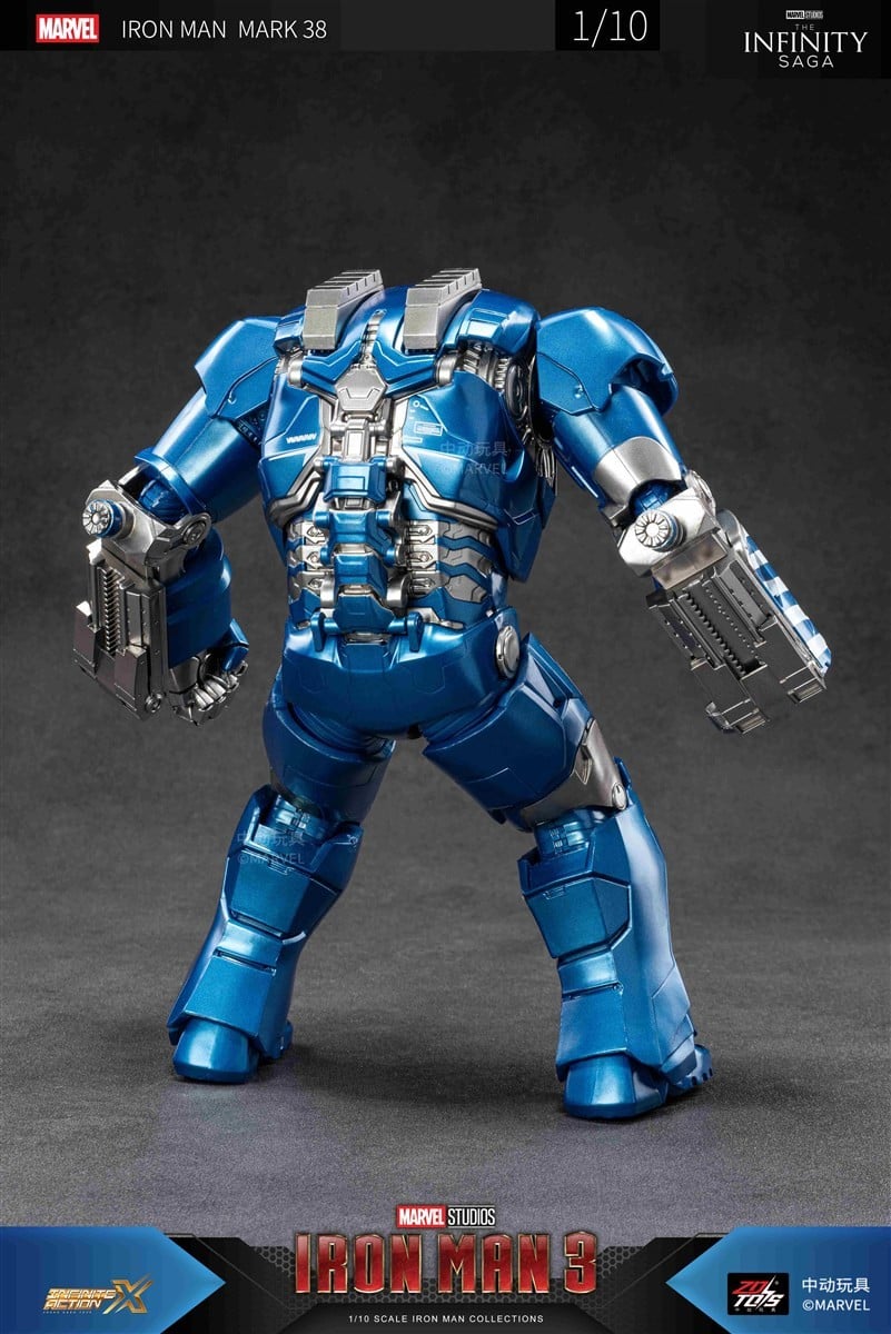 SPECIAL ORDER ZD Toys - 7 Inch X Series - Iron Man 3 - Iron Man MK38 1/10 [JP]