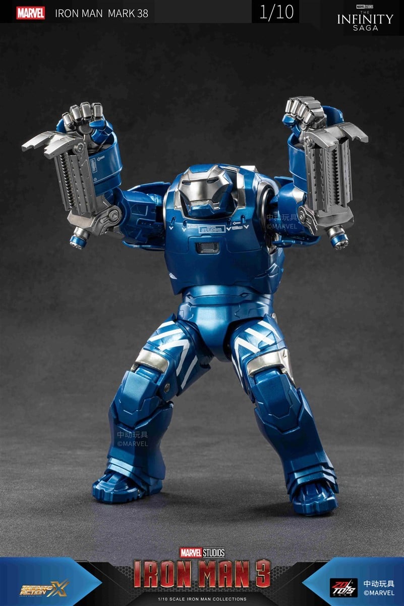 SPECIAL ORDER ZD Toys - 7 Inch X Series - Iron Man 3 - Iron Man MK38 1/10 [JP]