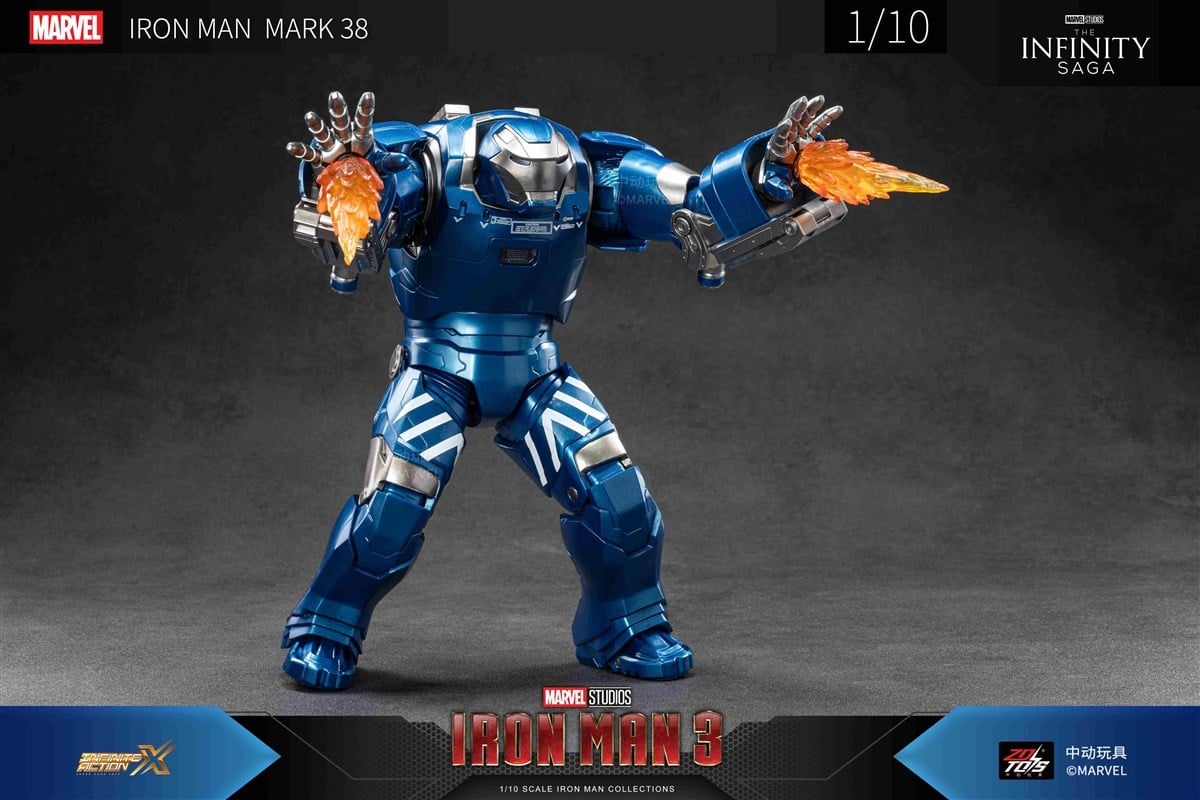 SPECIAL ORDER ZD Toys - 7 Inch X Series - Iron Man 3 - Iron Man MK38 1/10 [JP]