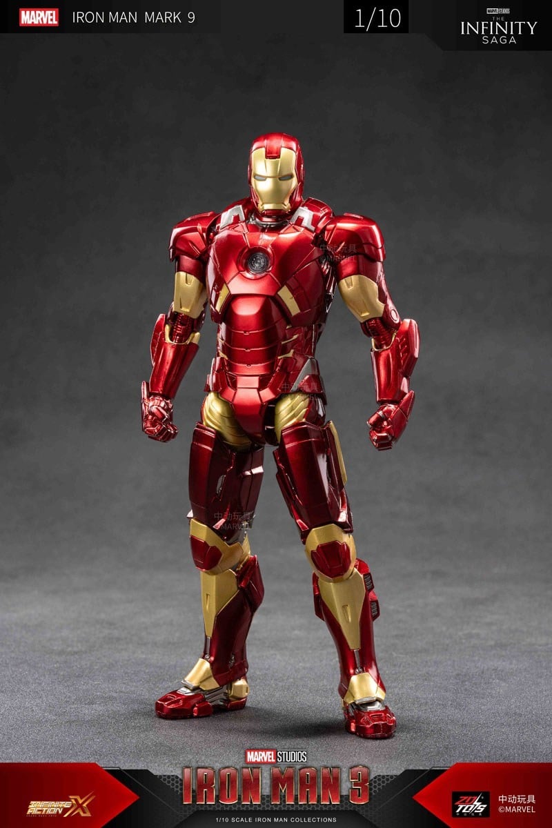 SPECIAL ORDER ZD Toys - 7 Inch X Series - Iron Man 3 - Iron Man MK9 1/10 [JP]